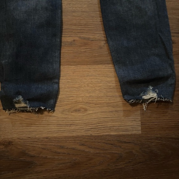 Sneakpeak Distressed Blue Jeans - Picture 4 of 4